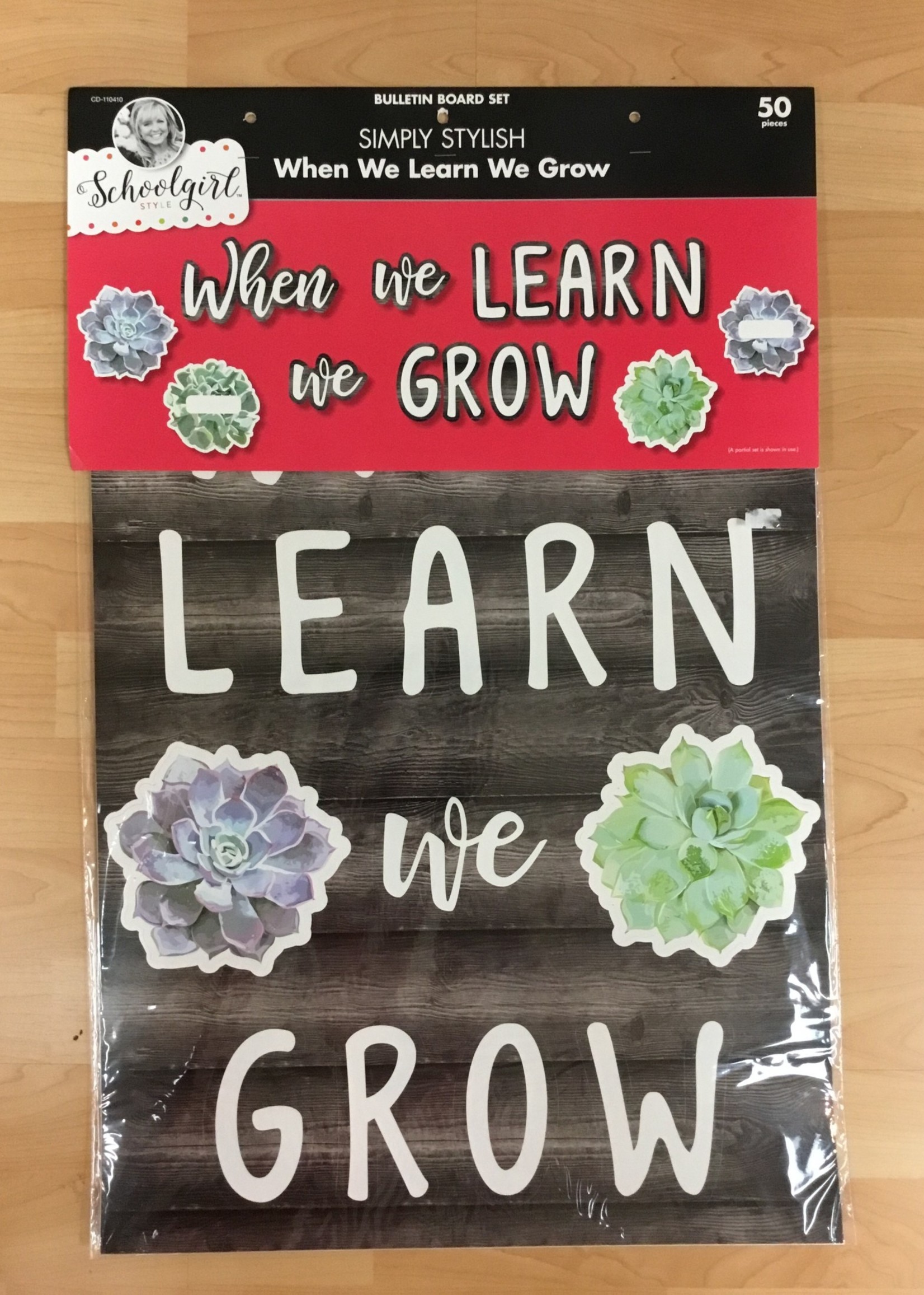 Schoolgirl Style When We Learn We Grow Simply Stylish Bulletin Board