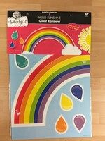 Schoolgirl Style Hello Sunshine Giant Rainbow Bulletin Board Set
