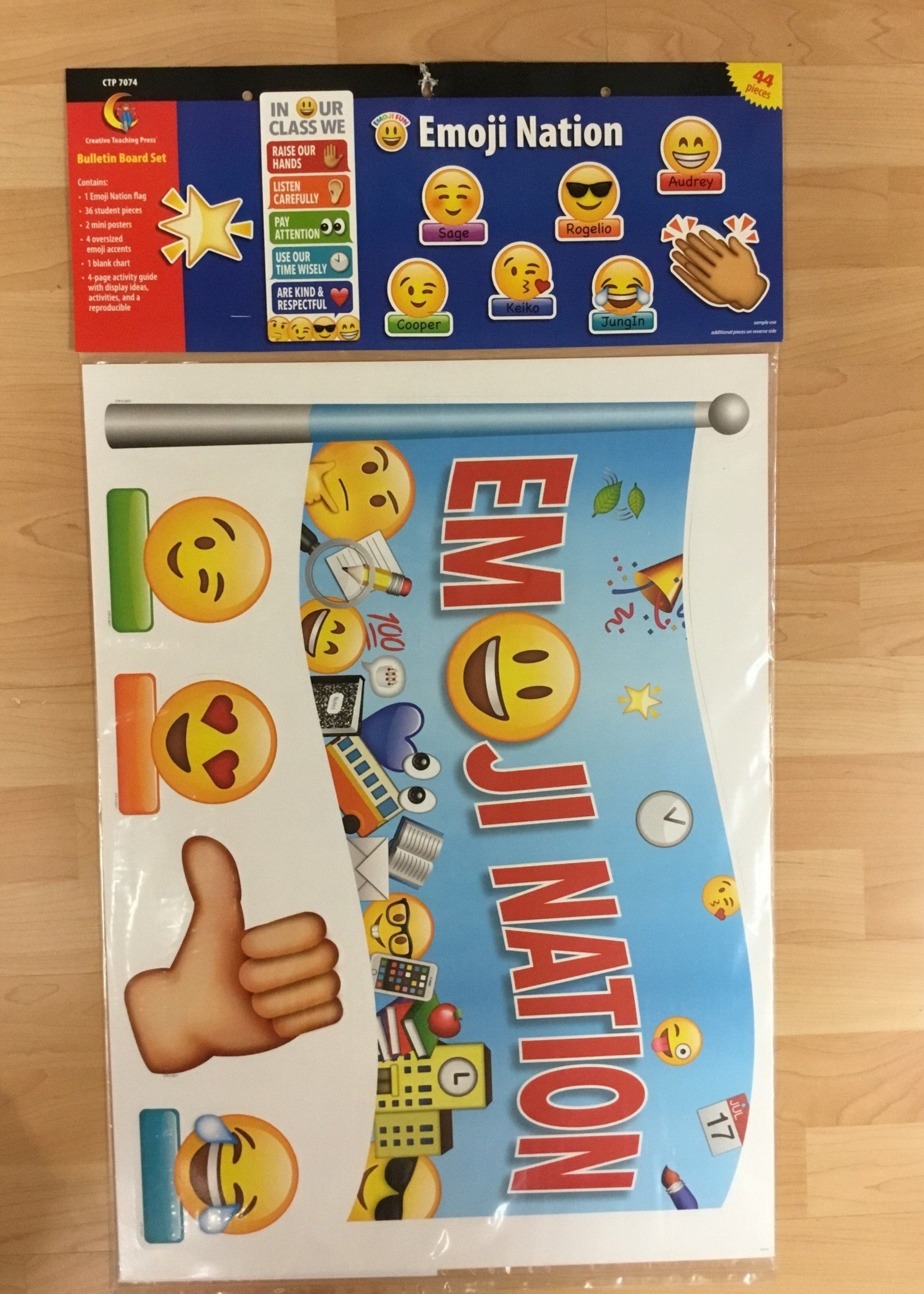 Emoji Nation Behavior Bulletin Board Set