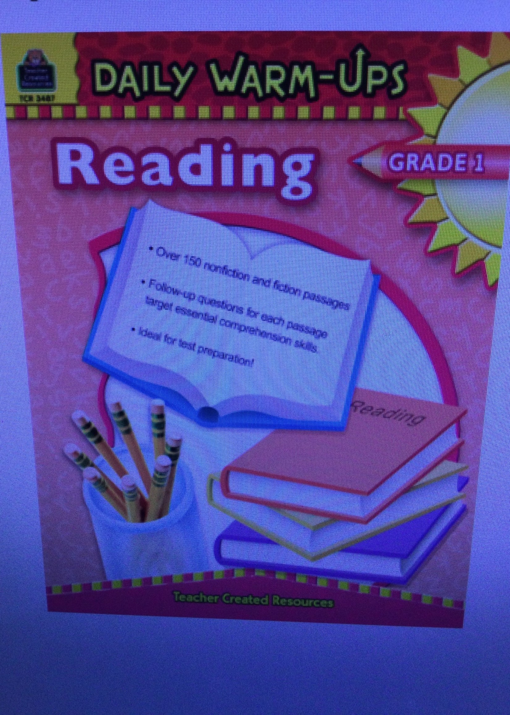 Daily Warm Ups Reading 1