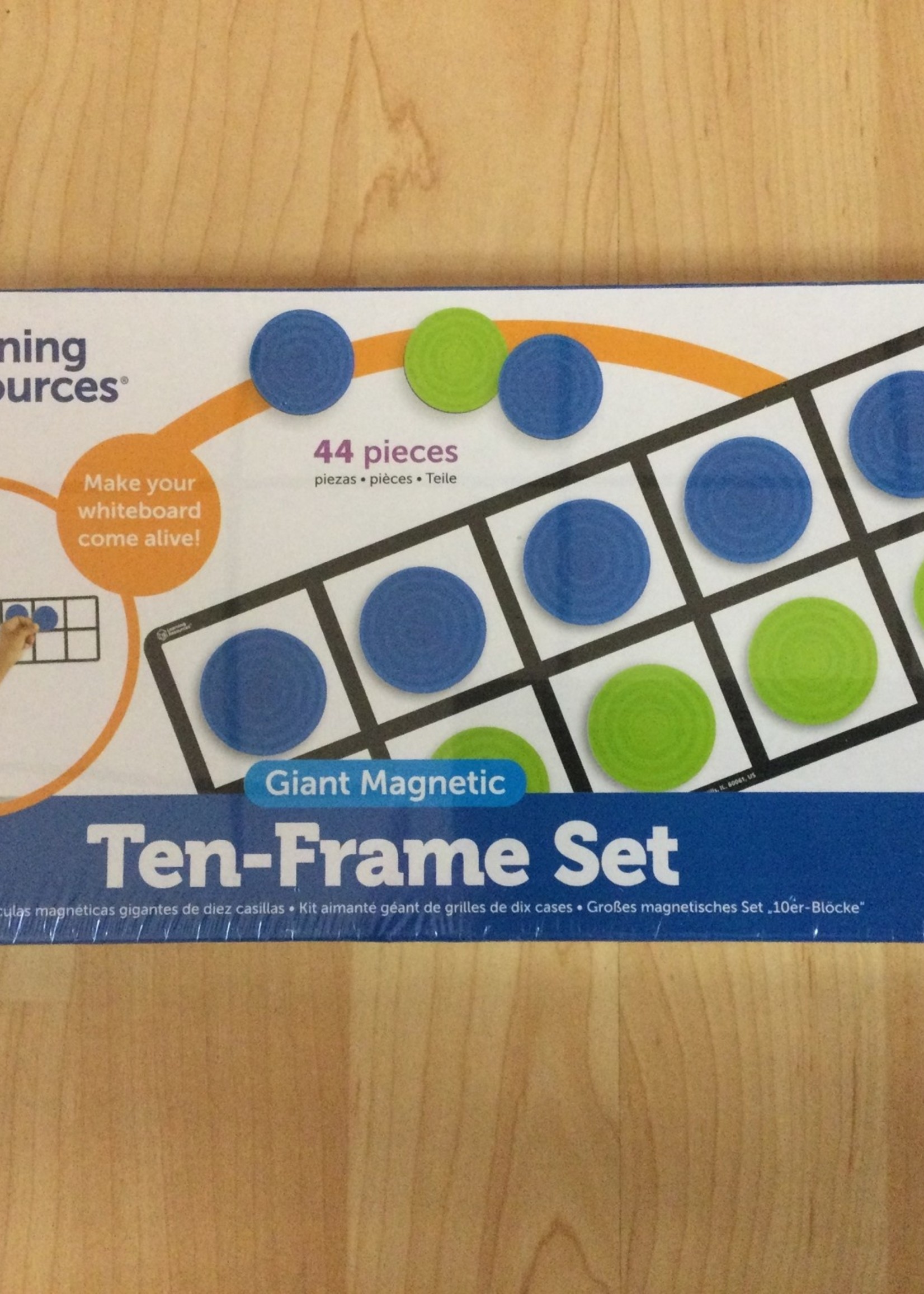 Giant Magnetic Ten Frame Set 44pc