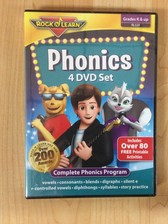 Rock N Learn Phonics 4 DVD set - School Spot