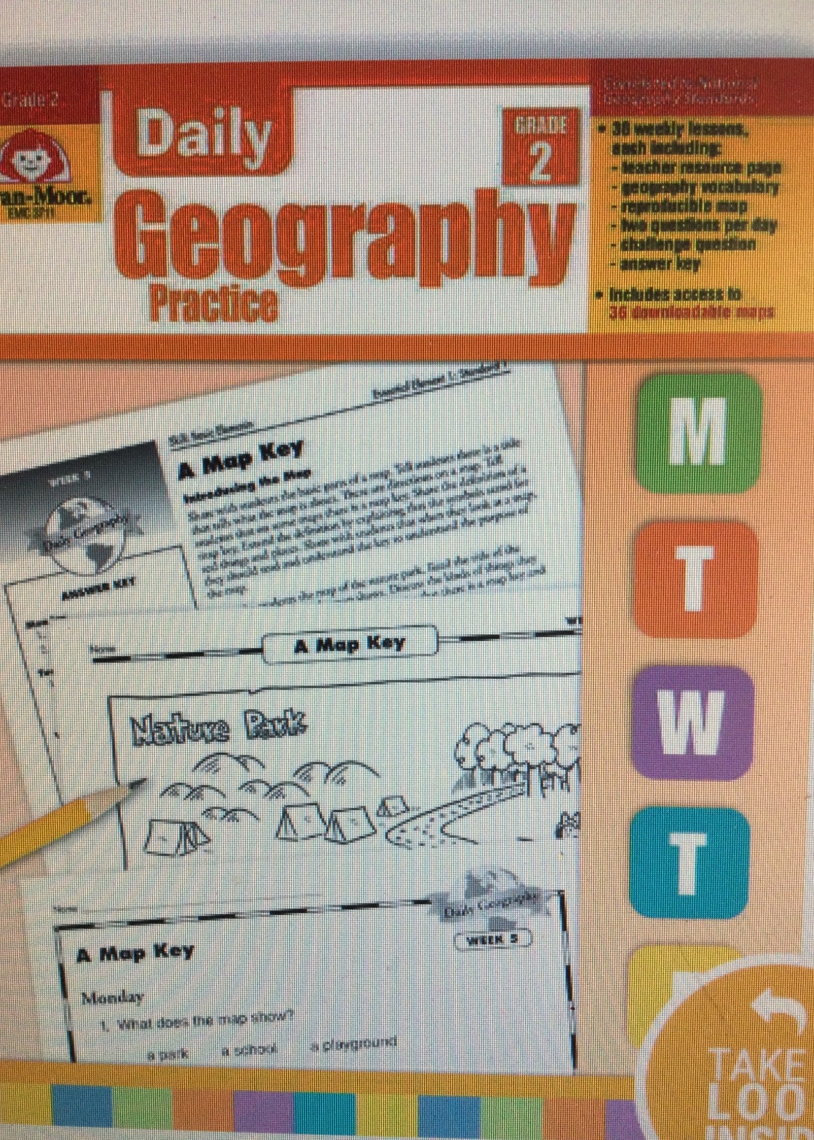 Daily Geography Practice Gr 2