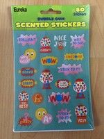 Bubble Gum Scented Stickers 80pc