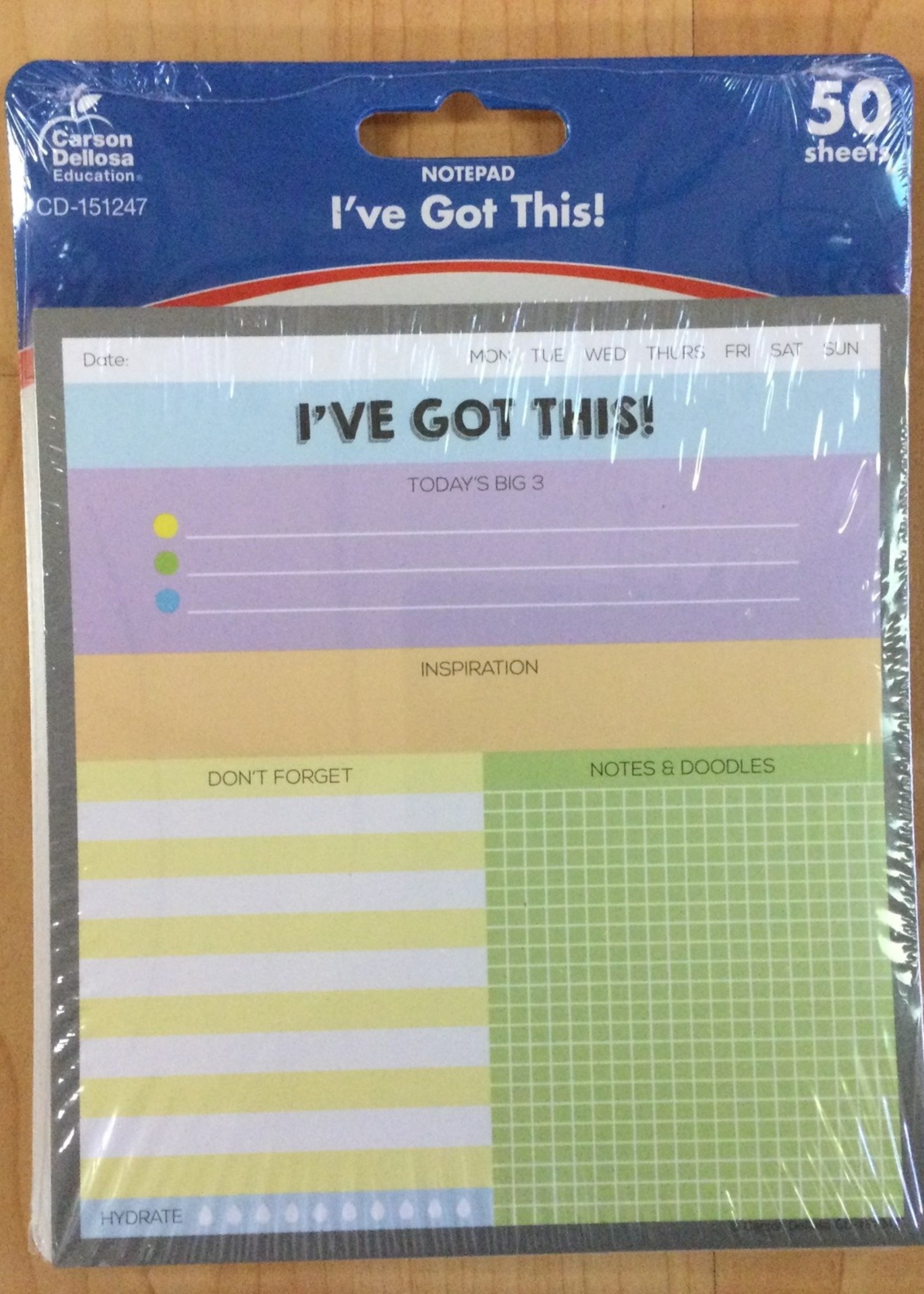 I've Got This! Notepad 50 sheets