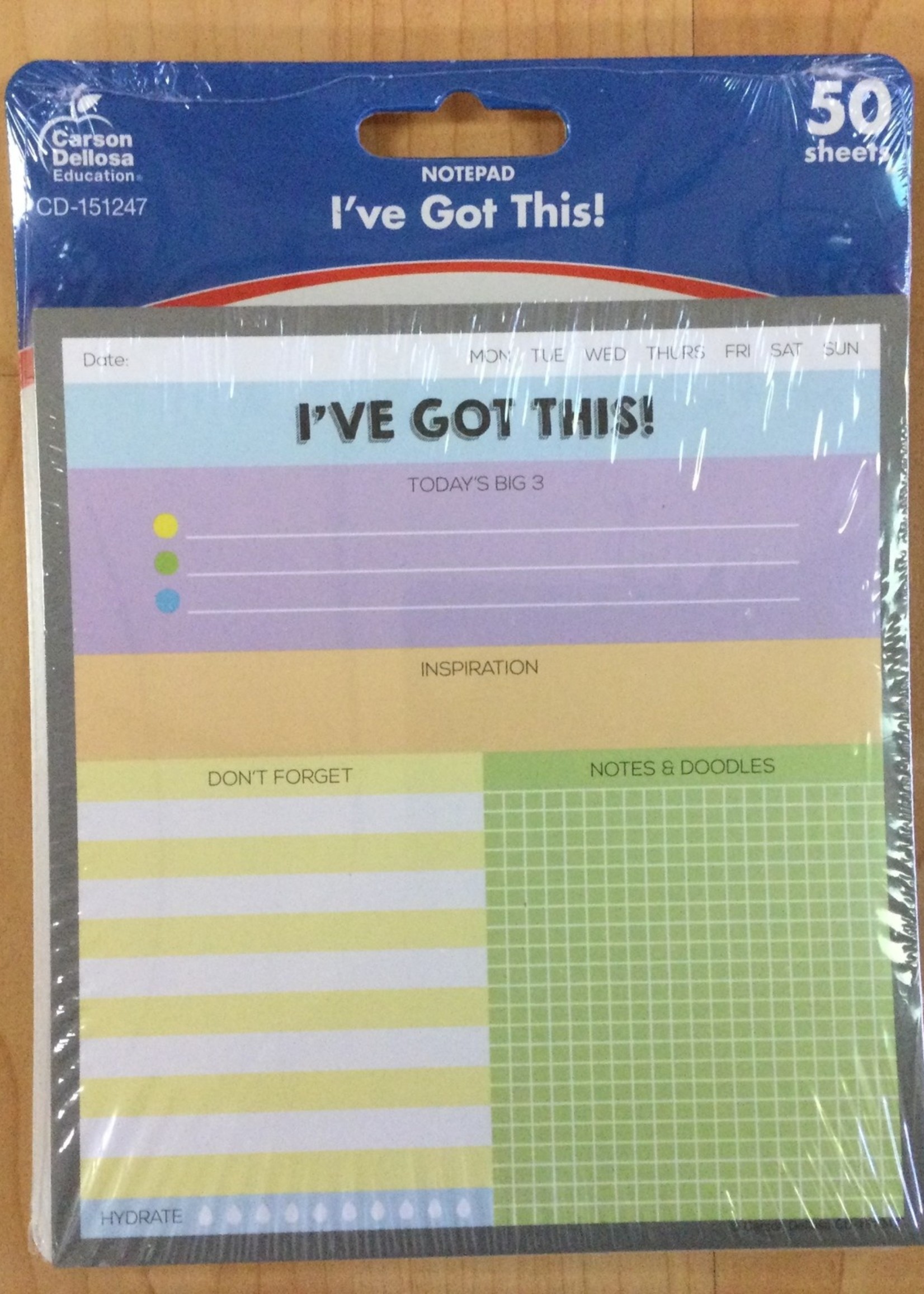 I've Got This! Notepad