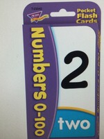 Numbers 0-100 Flash Cards