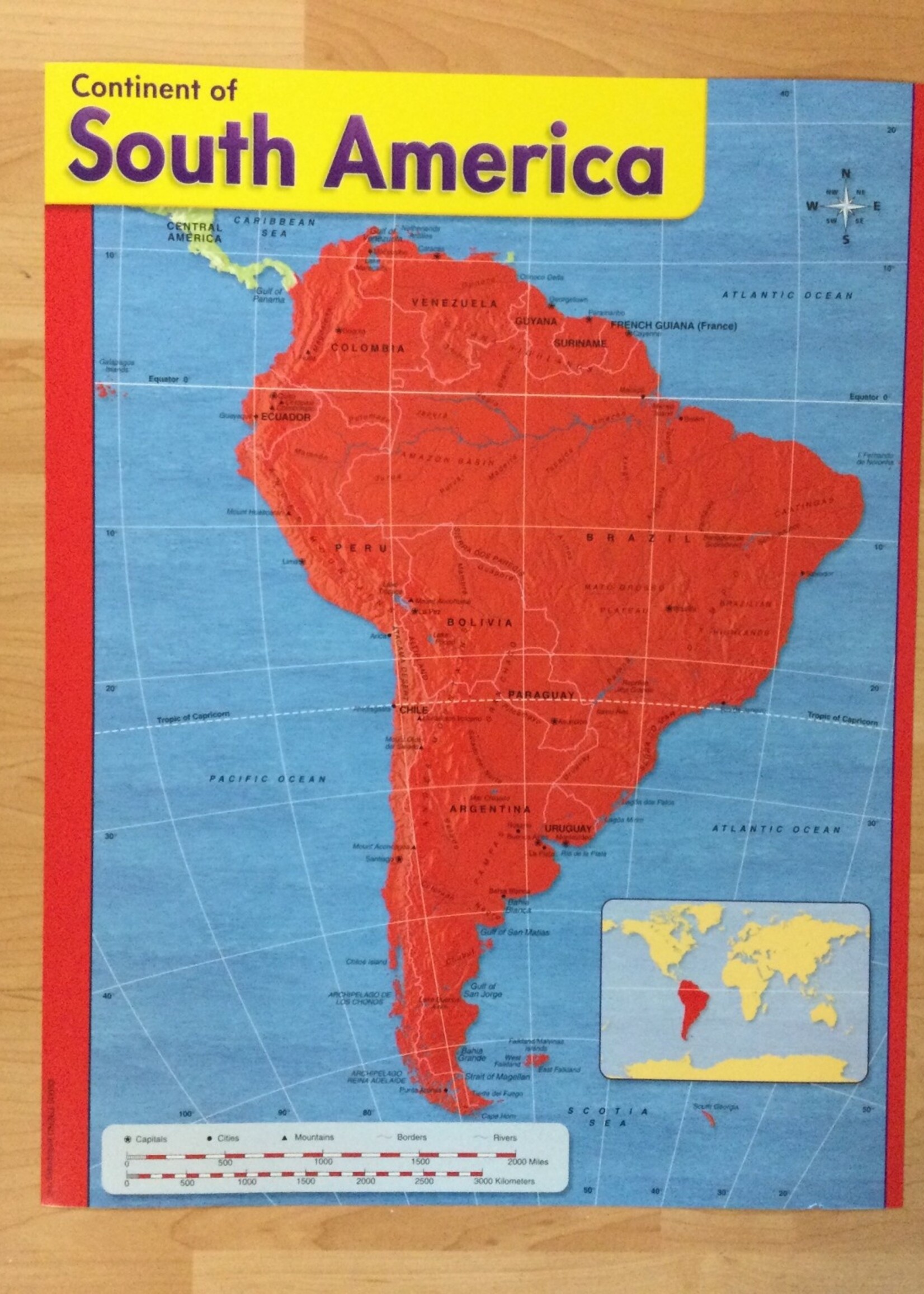 South America Chart