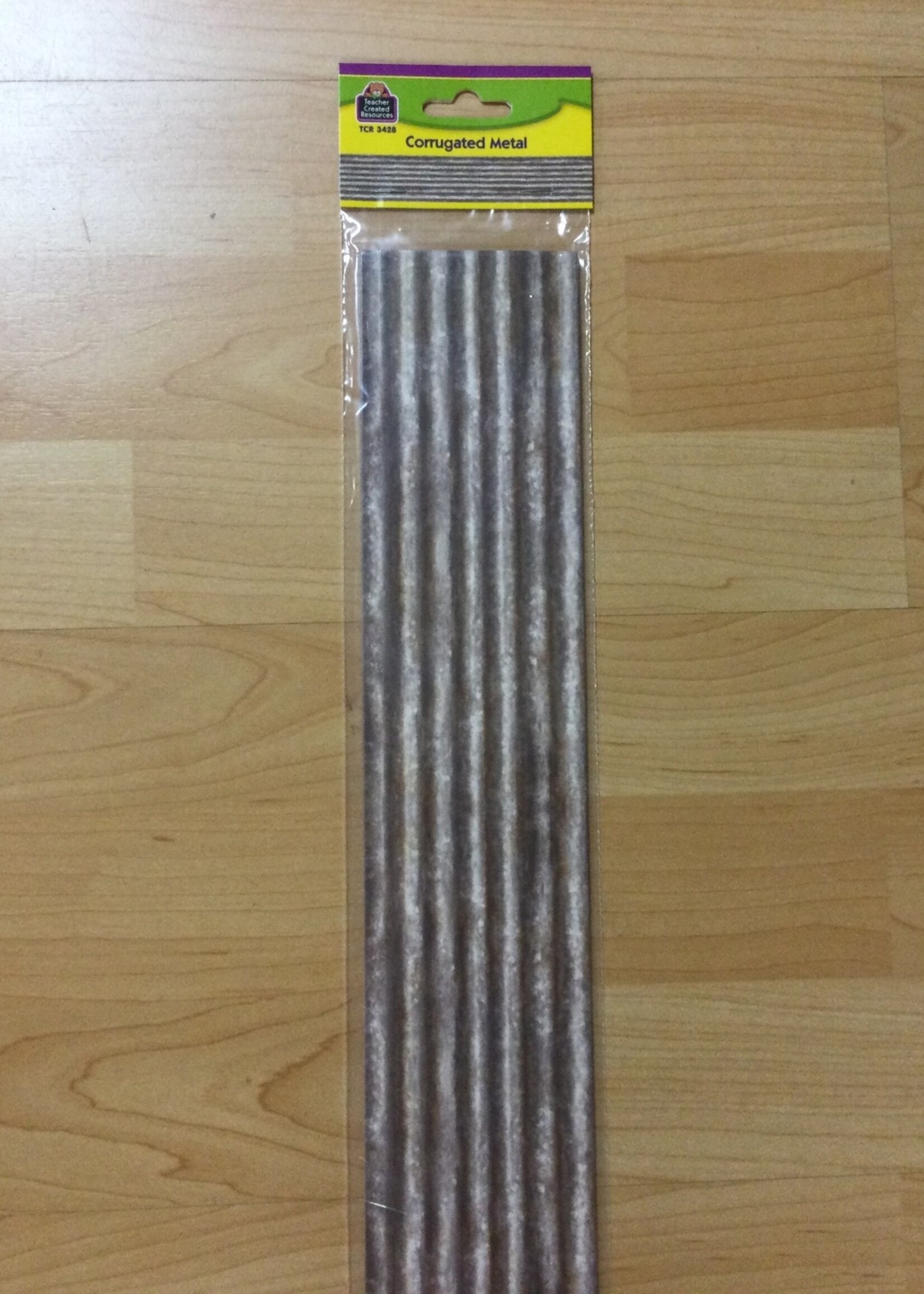 Corrugated Metal Straight Border