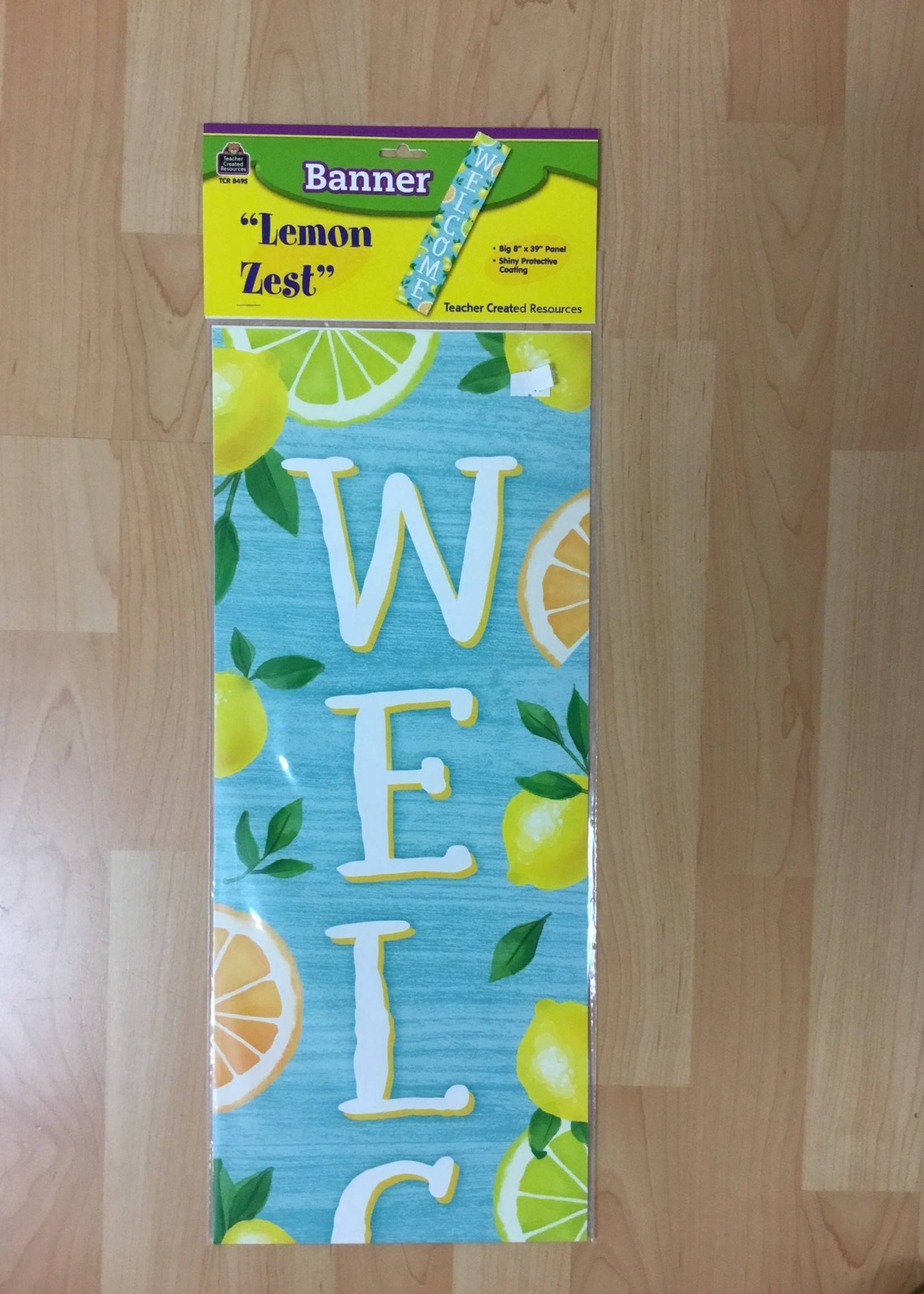 Lemon Zest Welcome Banner