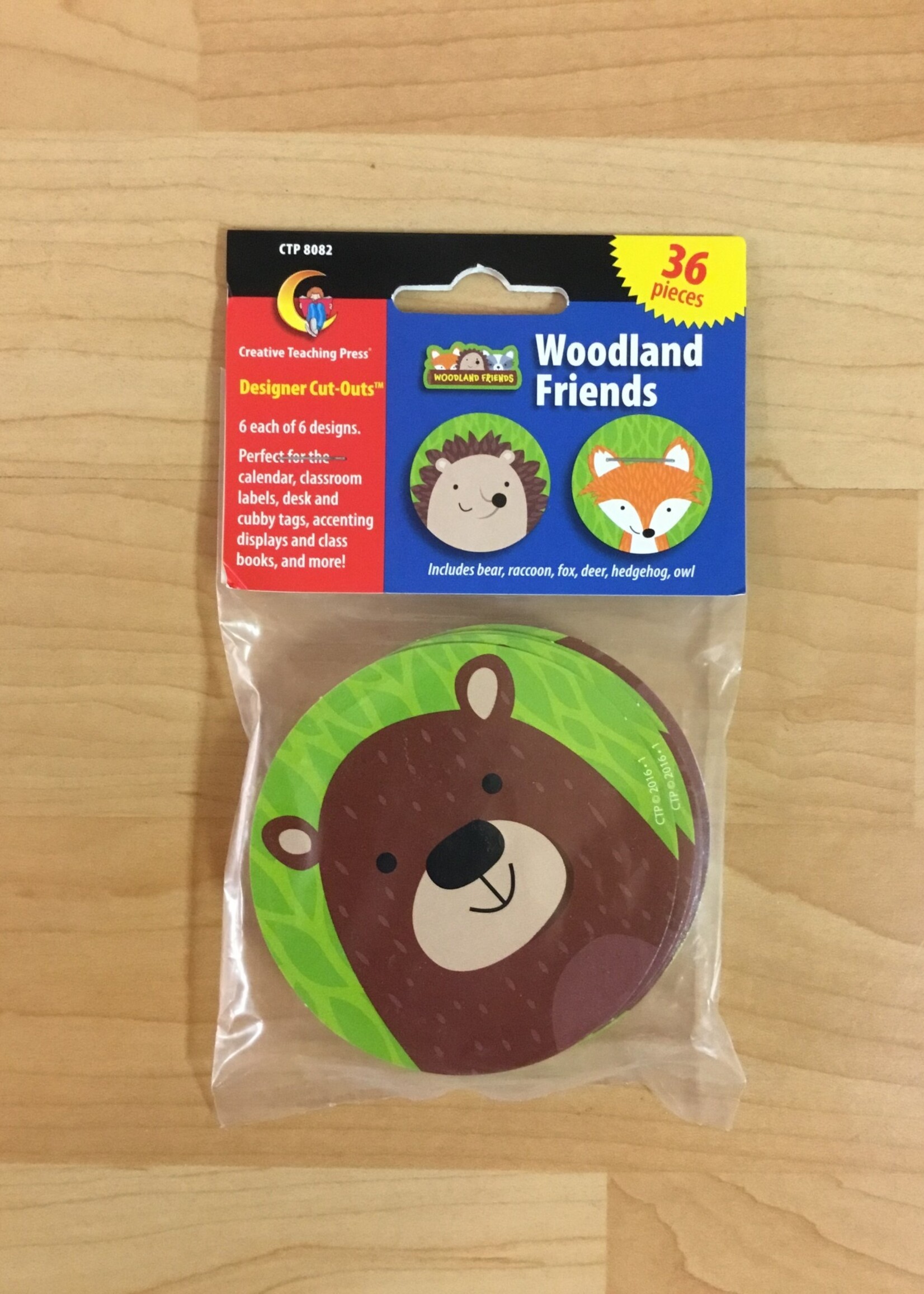 Woodland Friends Mini Cutouts 36pc