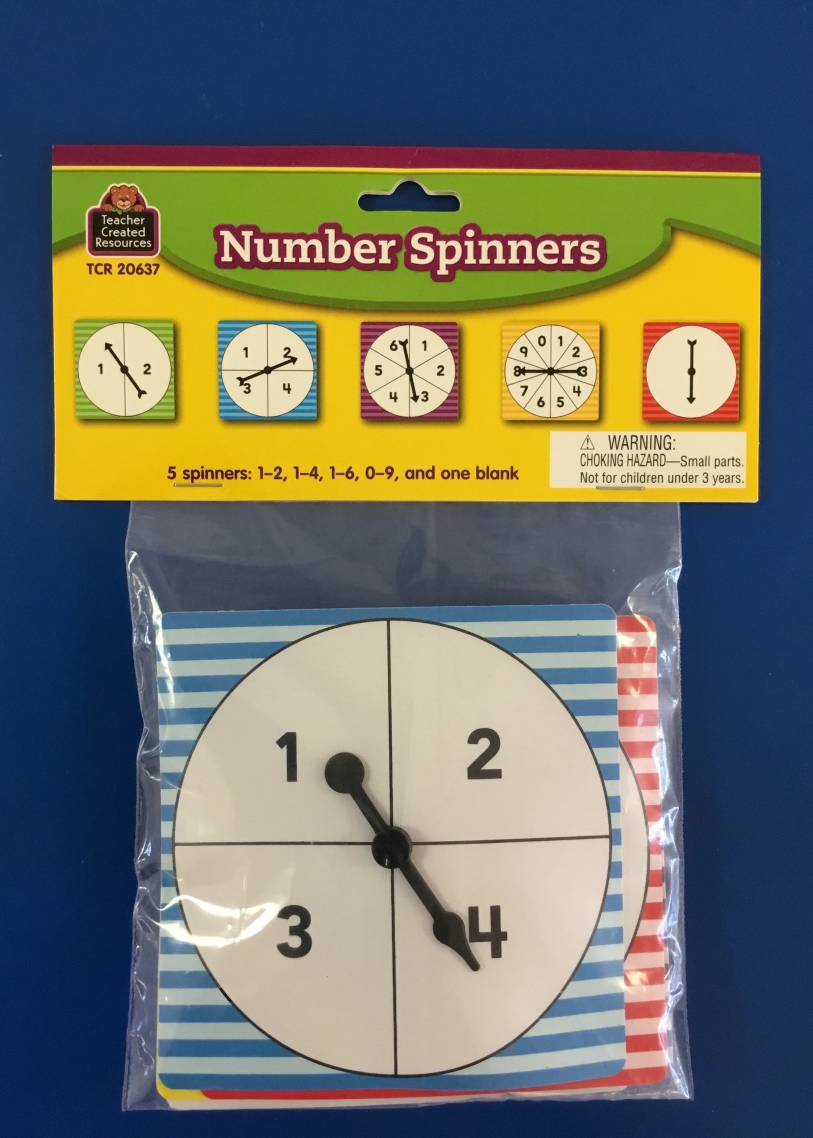 5Pk Number Spinners