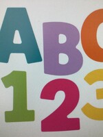 Color Splash 3" Letters 152pc
