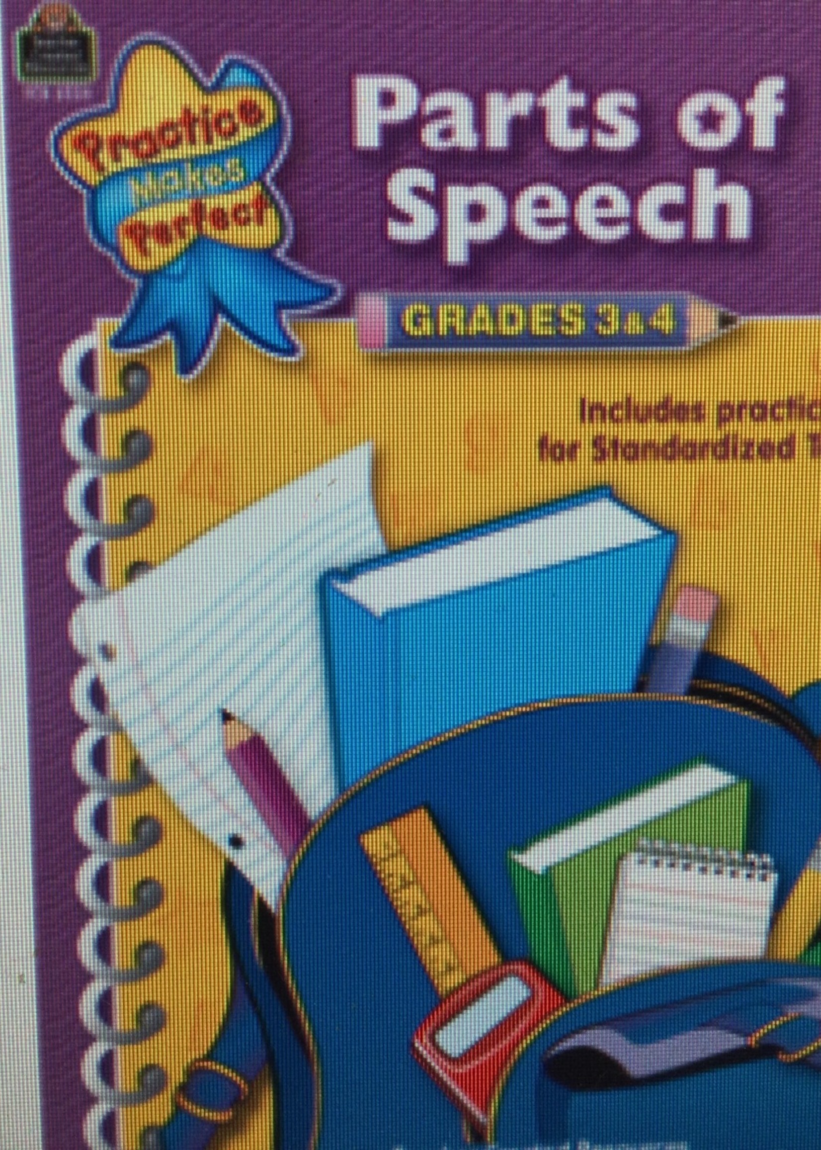 Parts of Speech Gr. 3 & 4