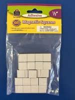 1/2" Adhesive Magnetic Squares