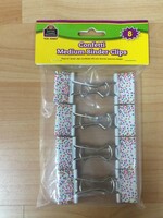 Confetti Medium Binder Clips 8pk