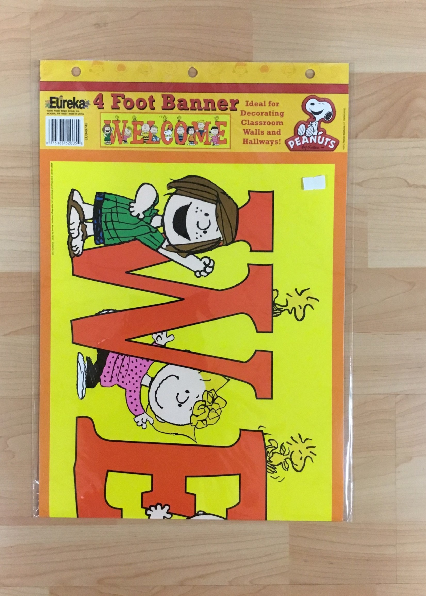 Peanuts Welcome Banner