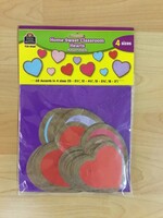 Home Sweet Classroom Hearts Cutouts 60pc