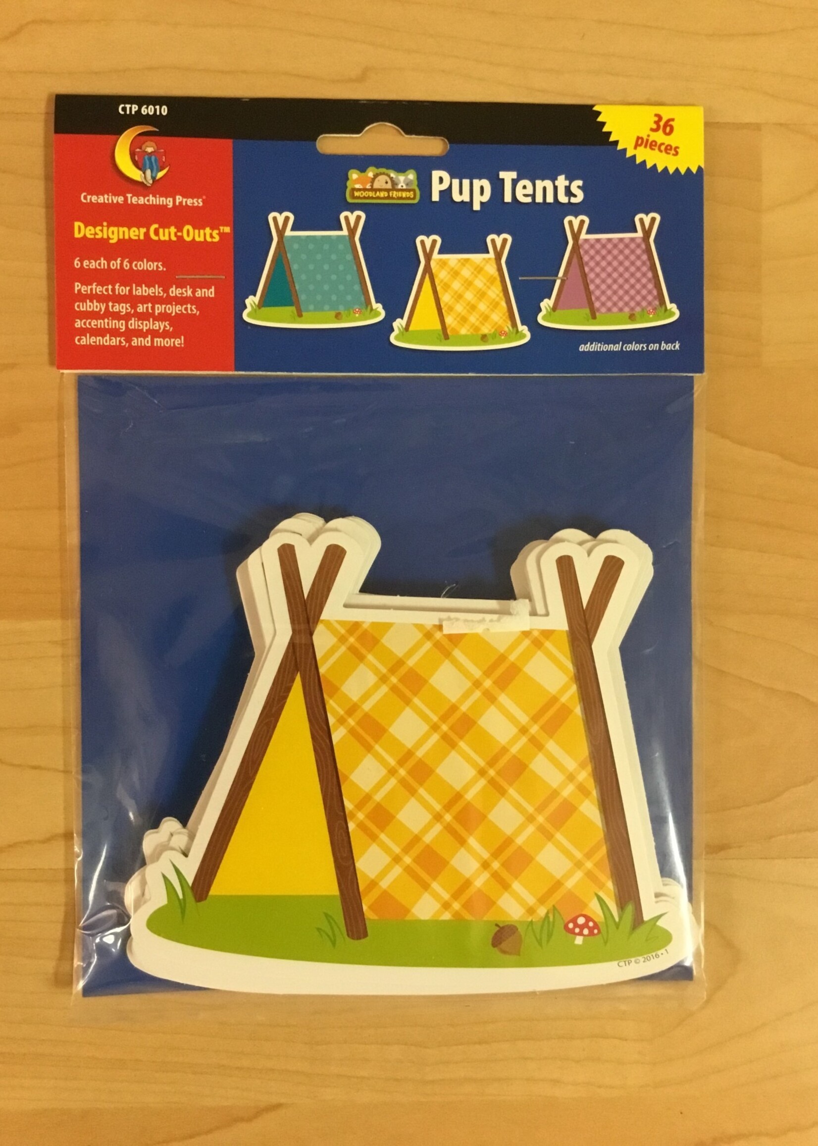 Woodland Friend Pup Tent Cutout