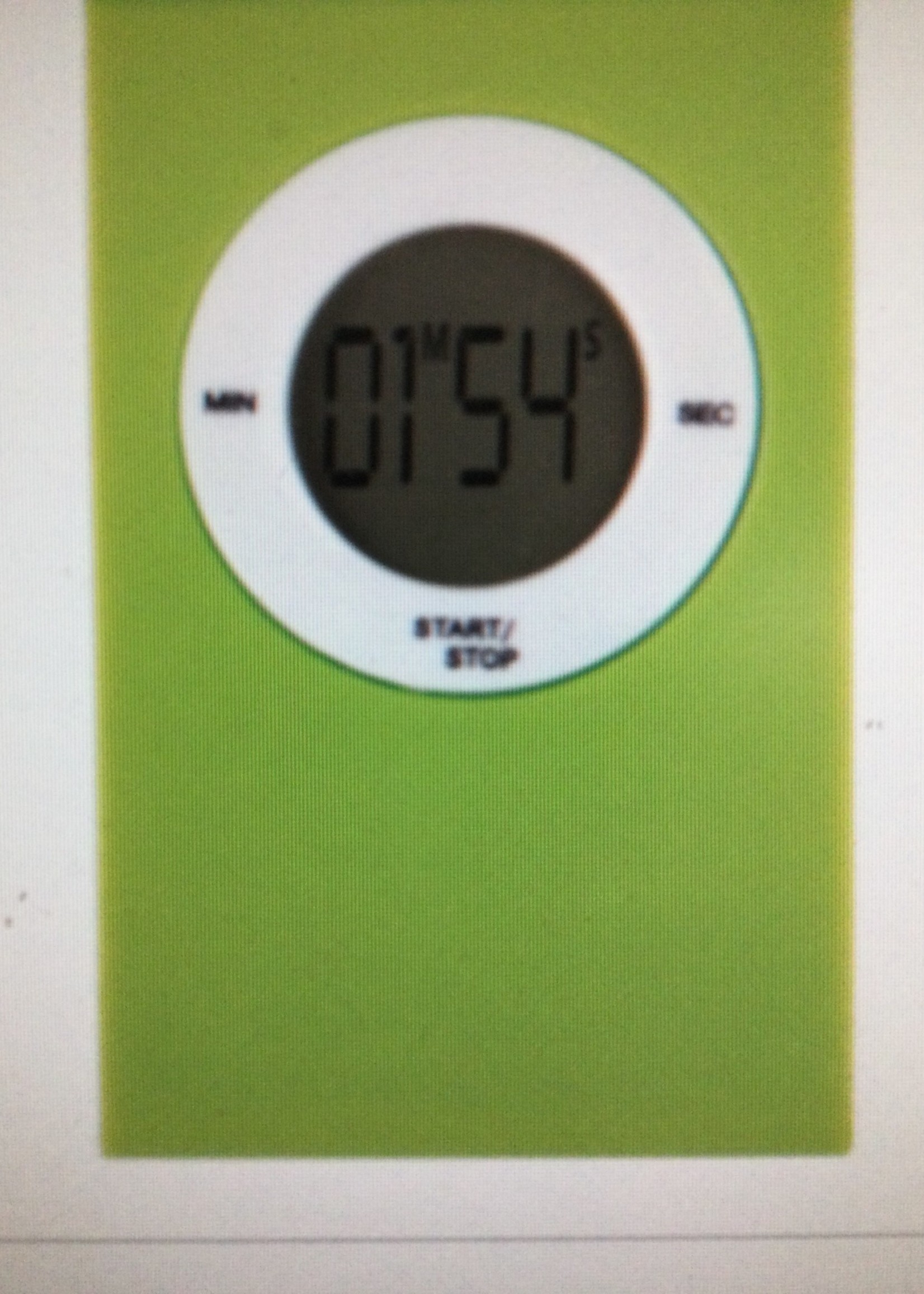 Lime Digital Timer