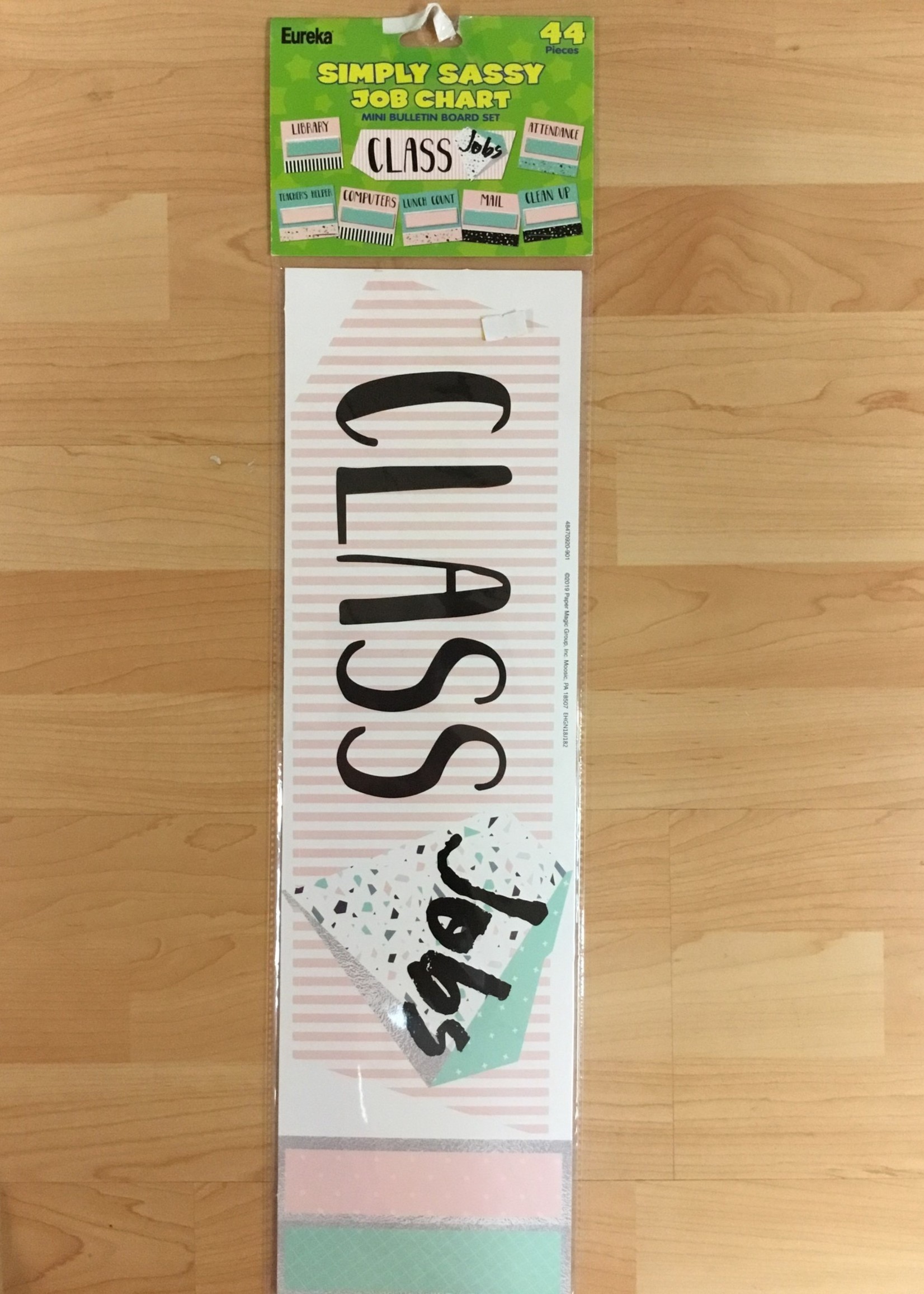 Simply Sassy Class Jobs Mini Bulletin Board