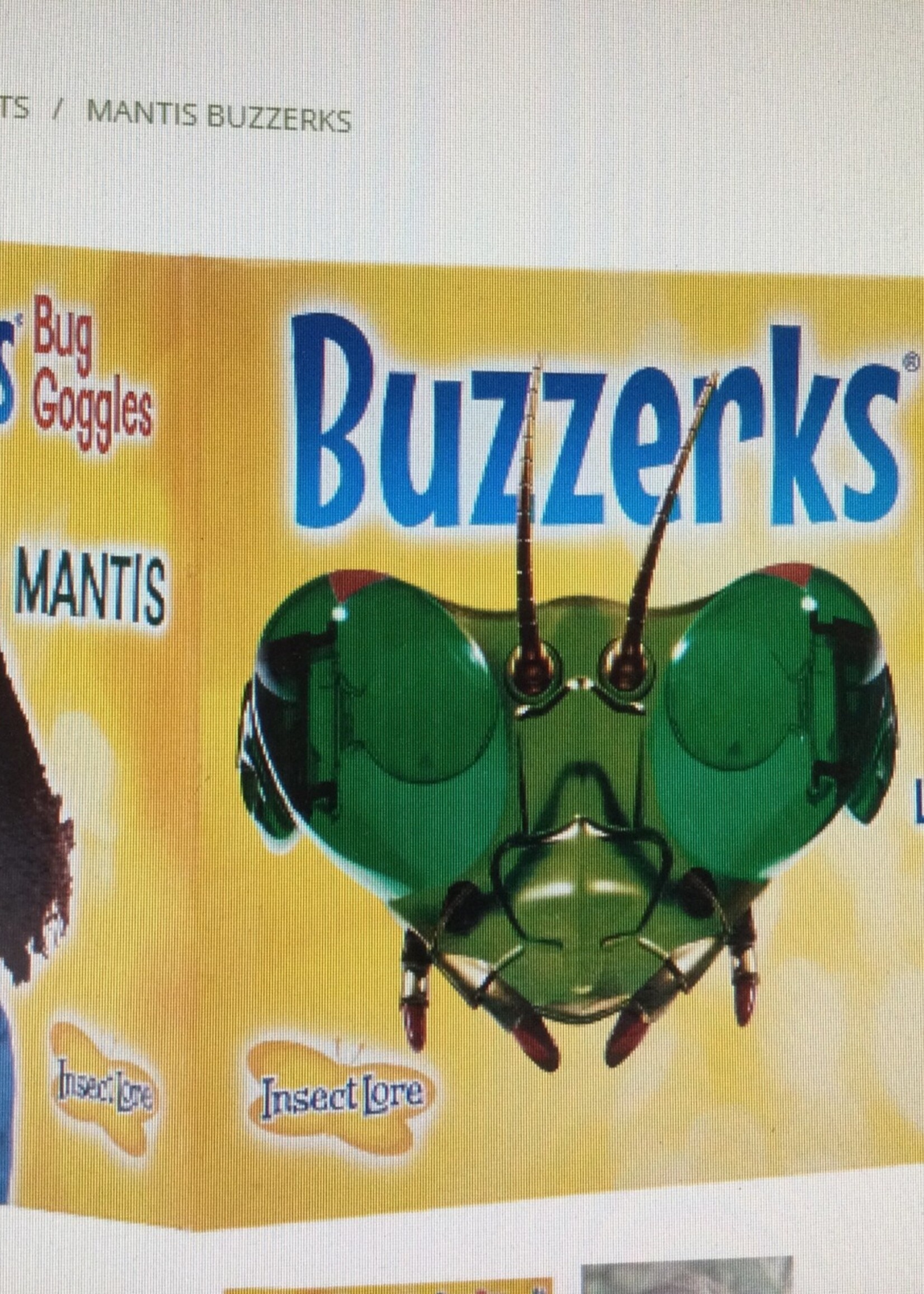 Buzzerks Mantis Bug Goggles