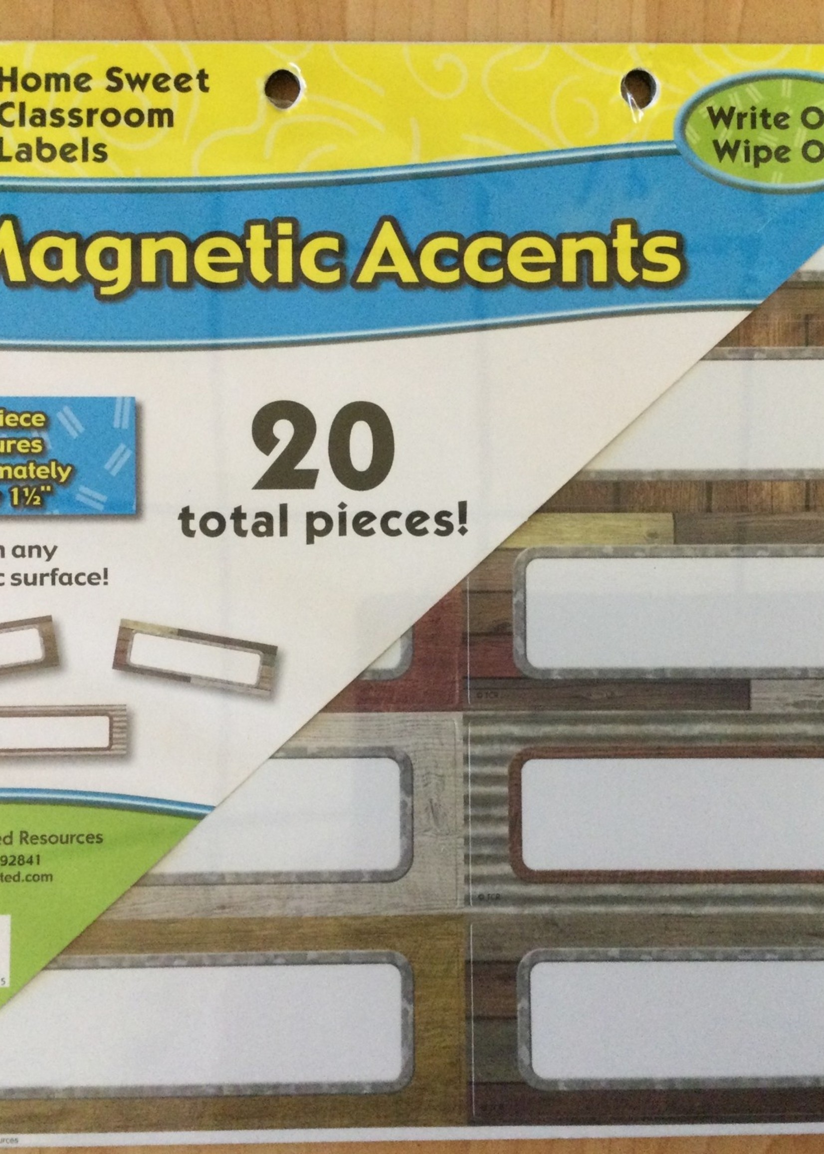 Home Sweet Classroom Magnetic Labels 20pc