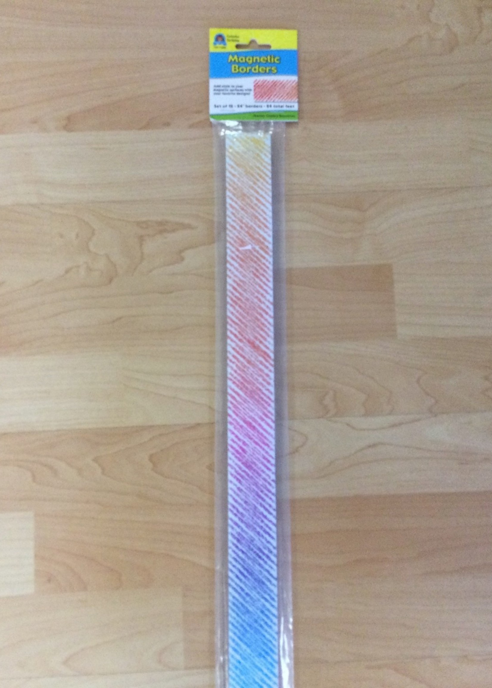 Colorful Scribble Magnetic Border 24'