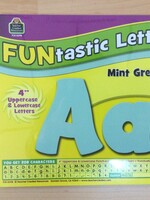 Mint Green 4" Funtastic Letters 208pc