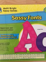 Multi Bright Sassy Solid 5" Letters 238pc
