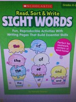 Read, Sort & Write Sight Words