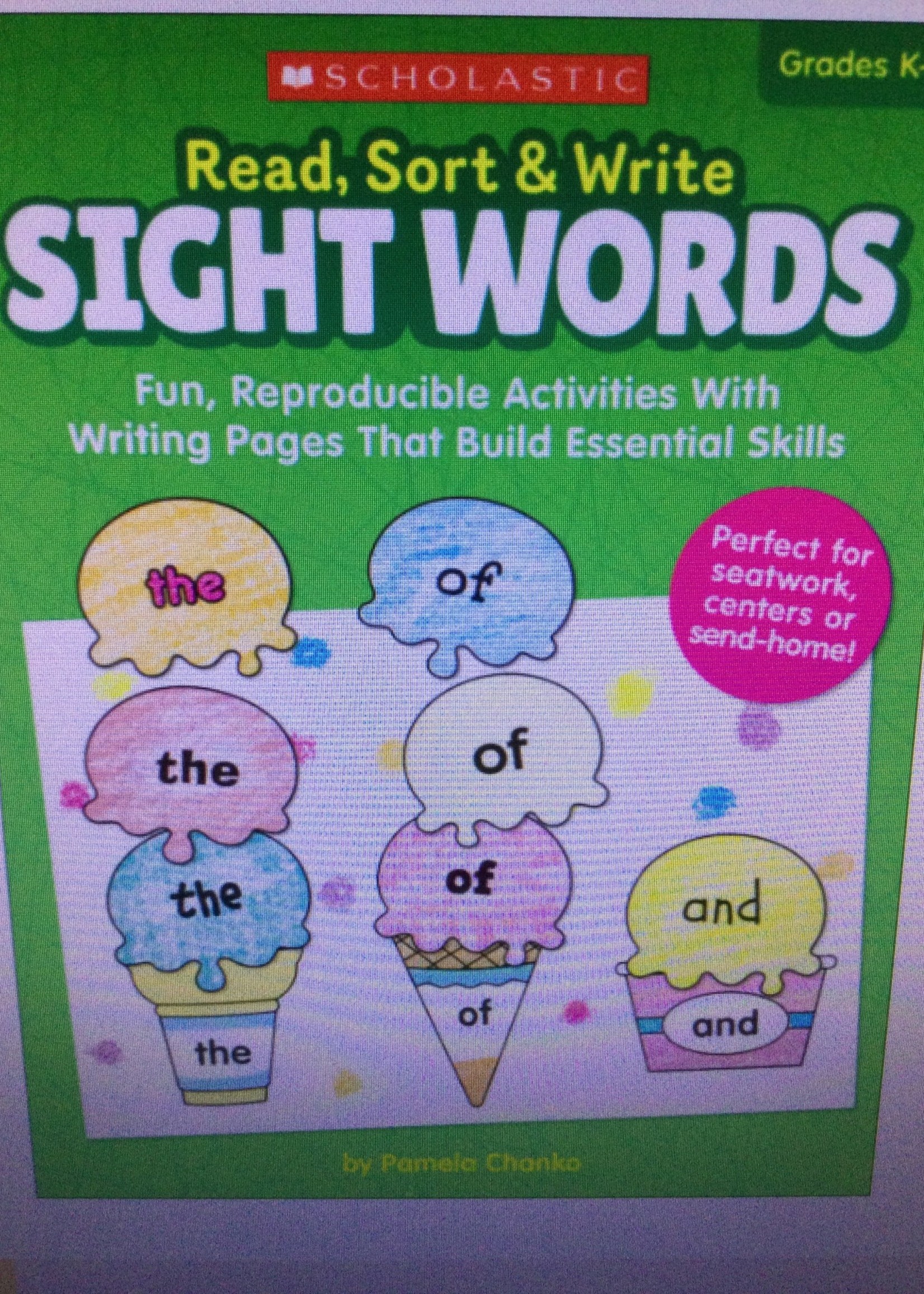 Read, Sort & Write Sight Words