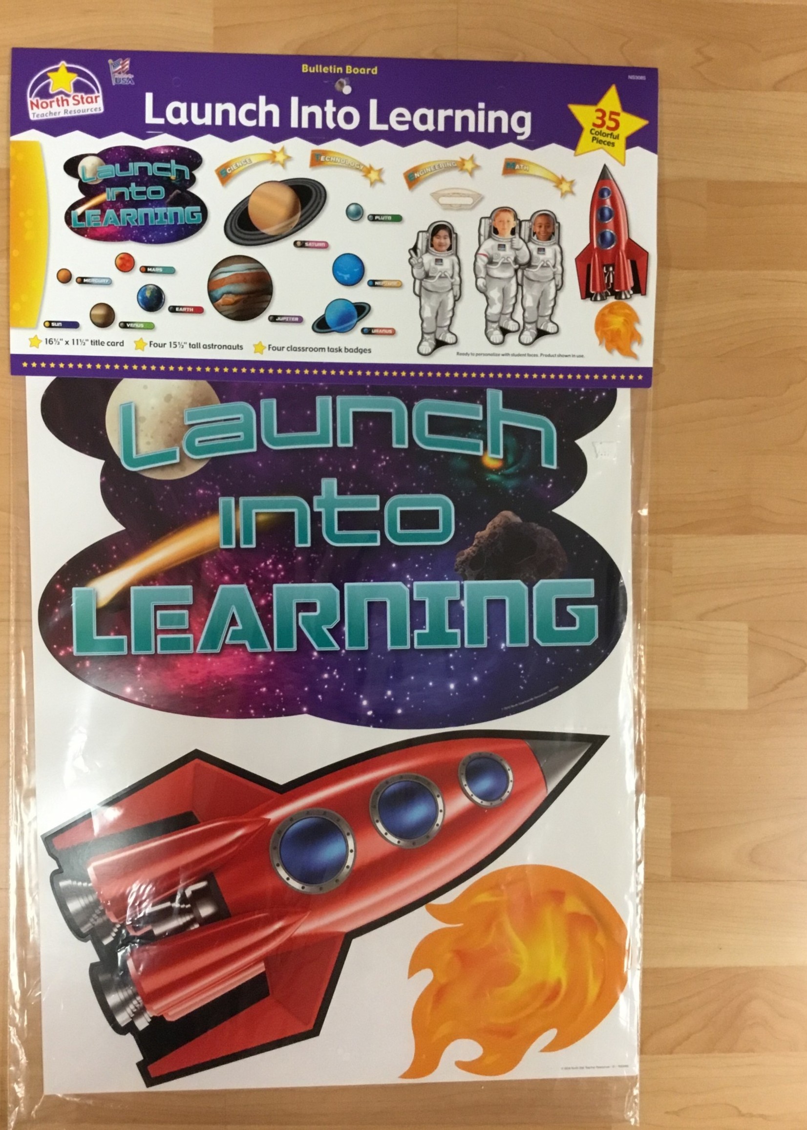 Launch Into Learning Bulletin Board Set