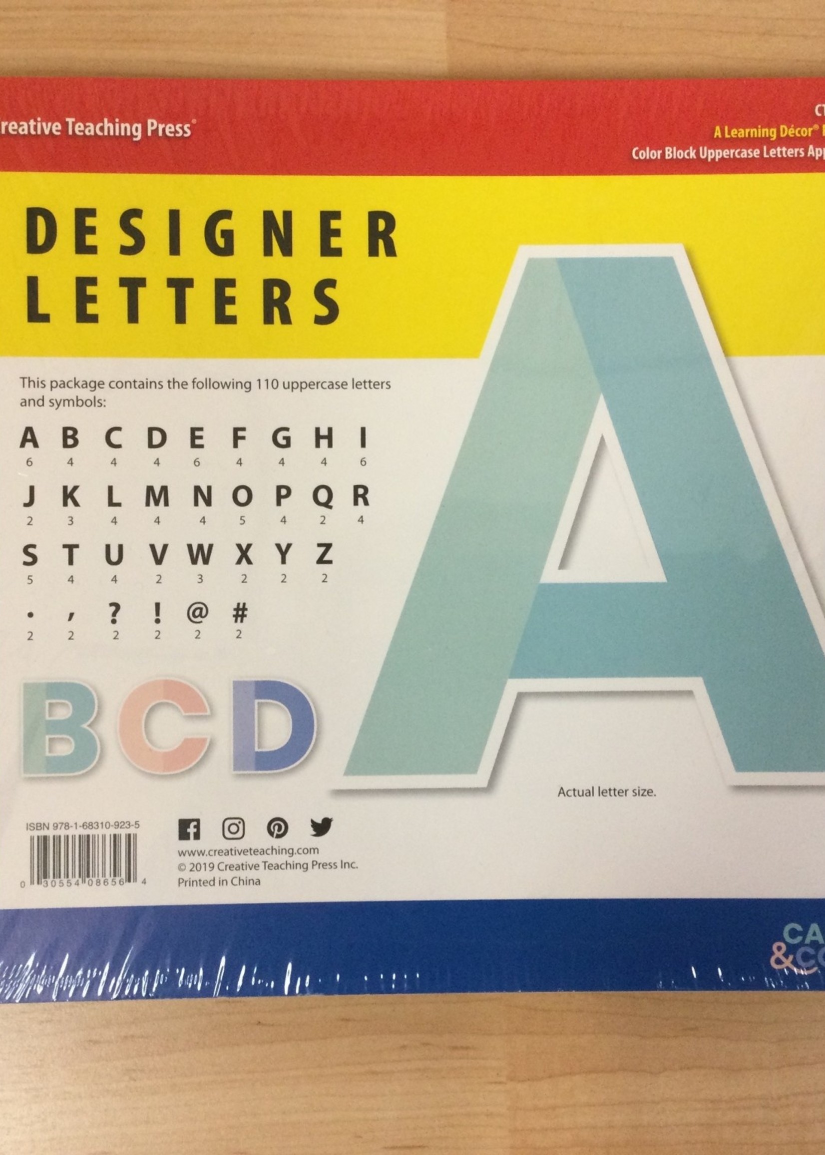 Calm & Cool Letters