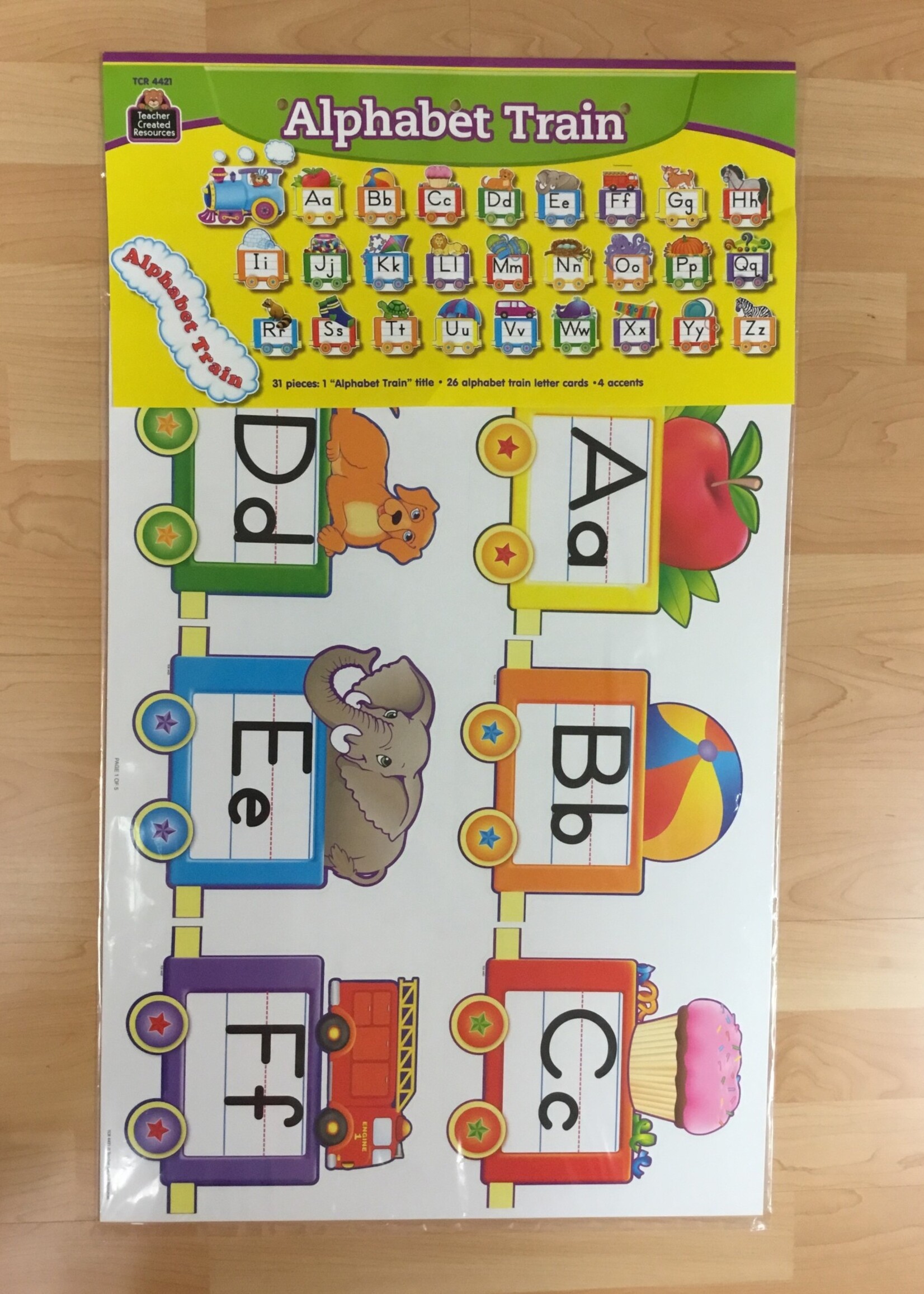 Alphabet Train Bulletin Board