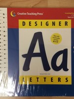 Stylish Blue 4" Letters