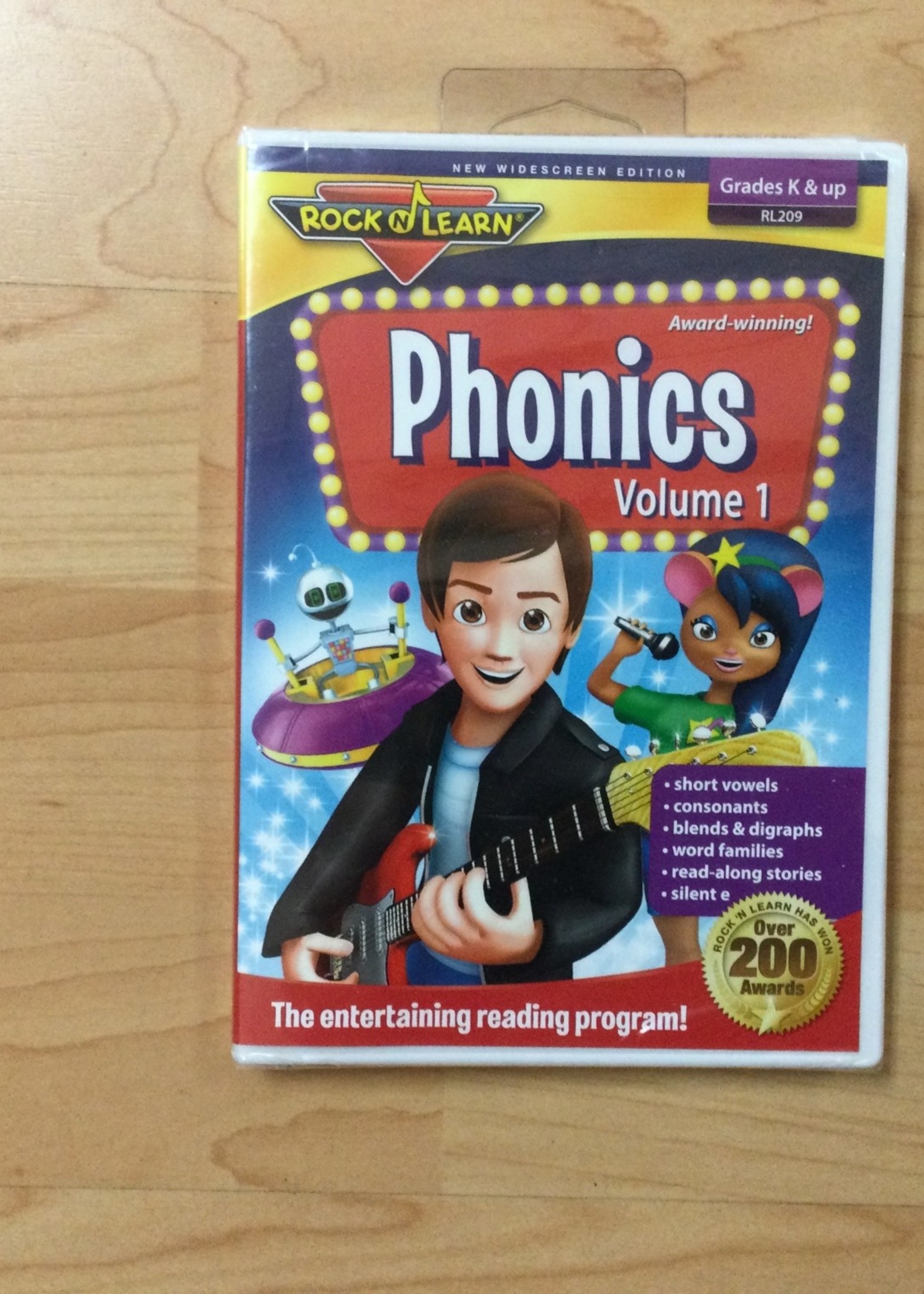 Rock N Learn Phonics Vol 1 DVD