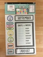 Core Decor Calendar Set Bulletin Board