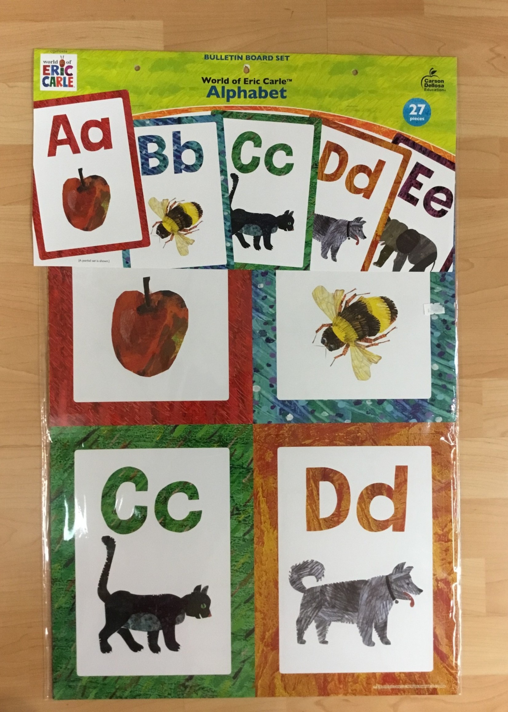 Eric Carle Alphabet Bulletin Board