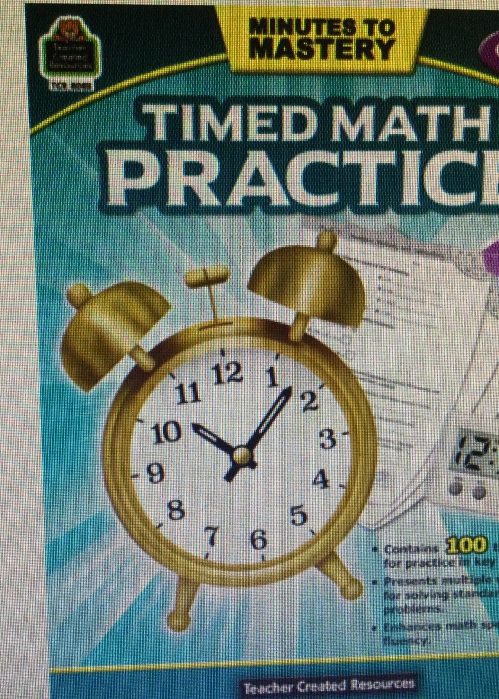 Timed Math Practice Grade 6