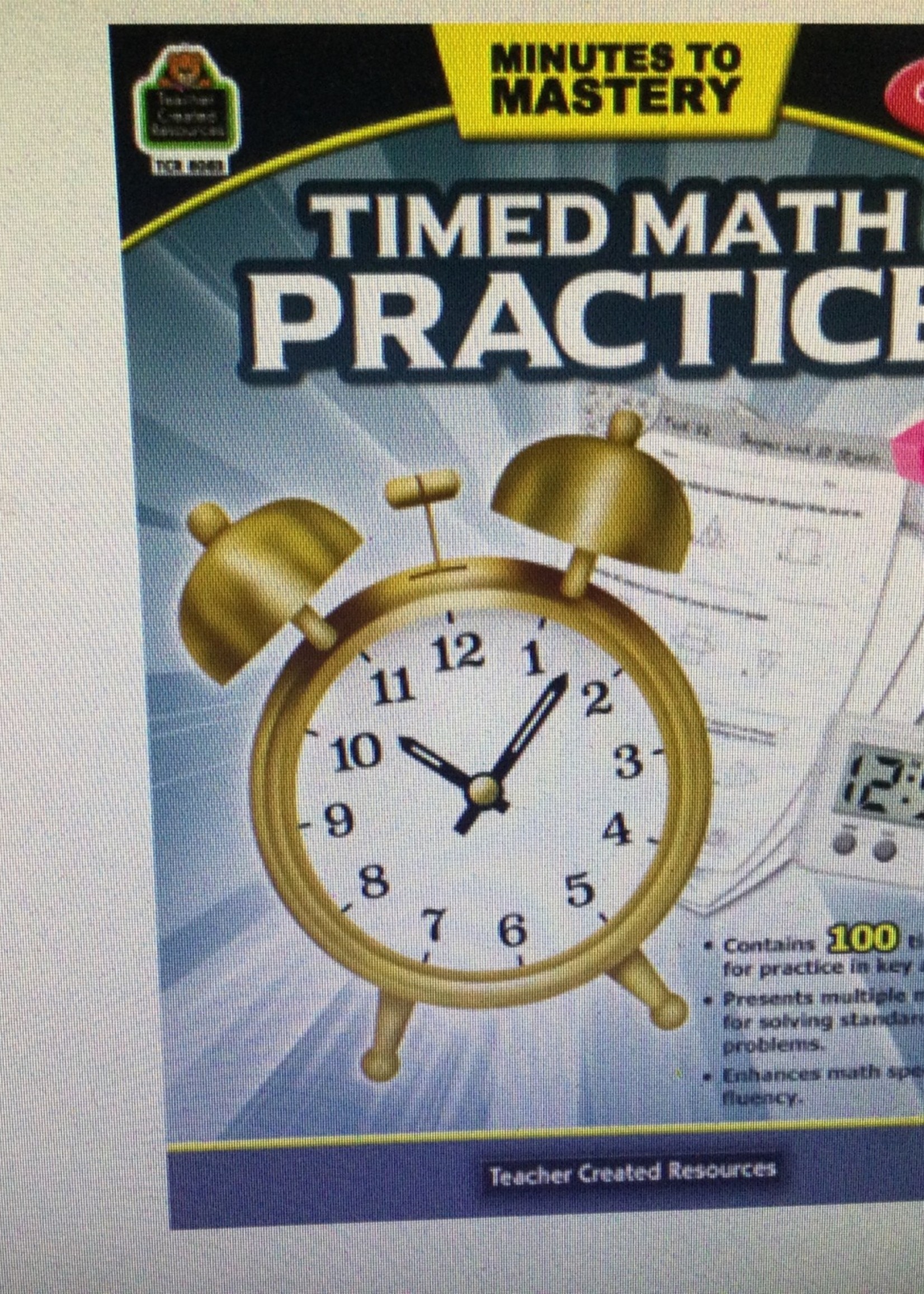 Timed Math Practice Grade 4