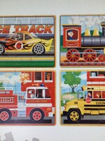 Vehicles Wooden Jigsaw Puzzles