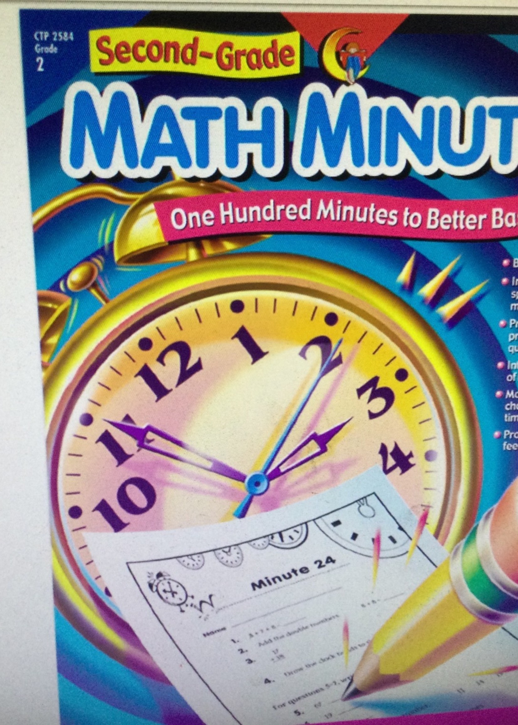 Math Minutes: Second Grade