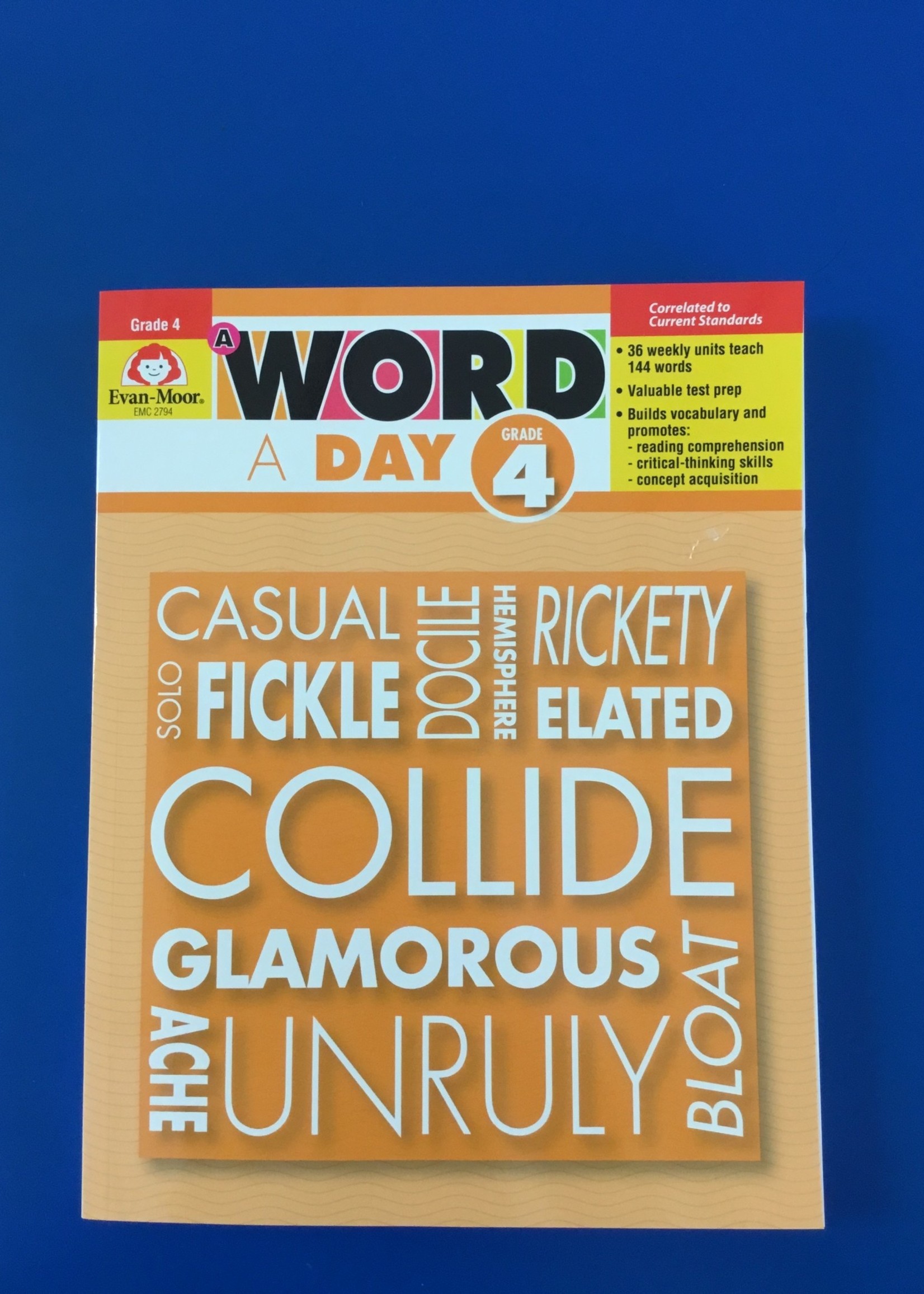 Word A Day Grade 4 Book