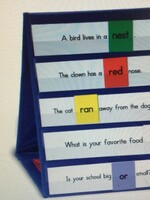Tabletop Pocket Chart