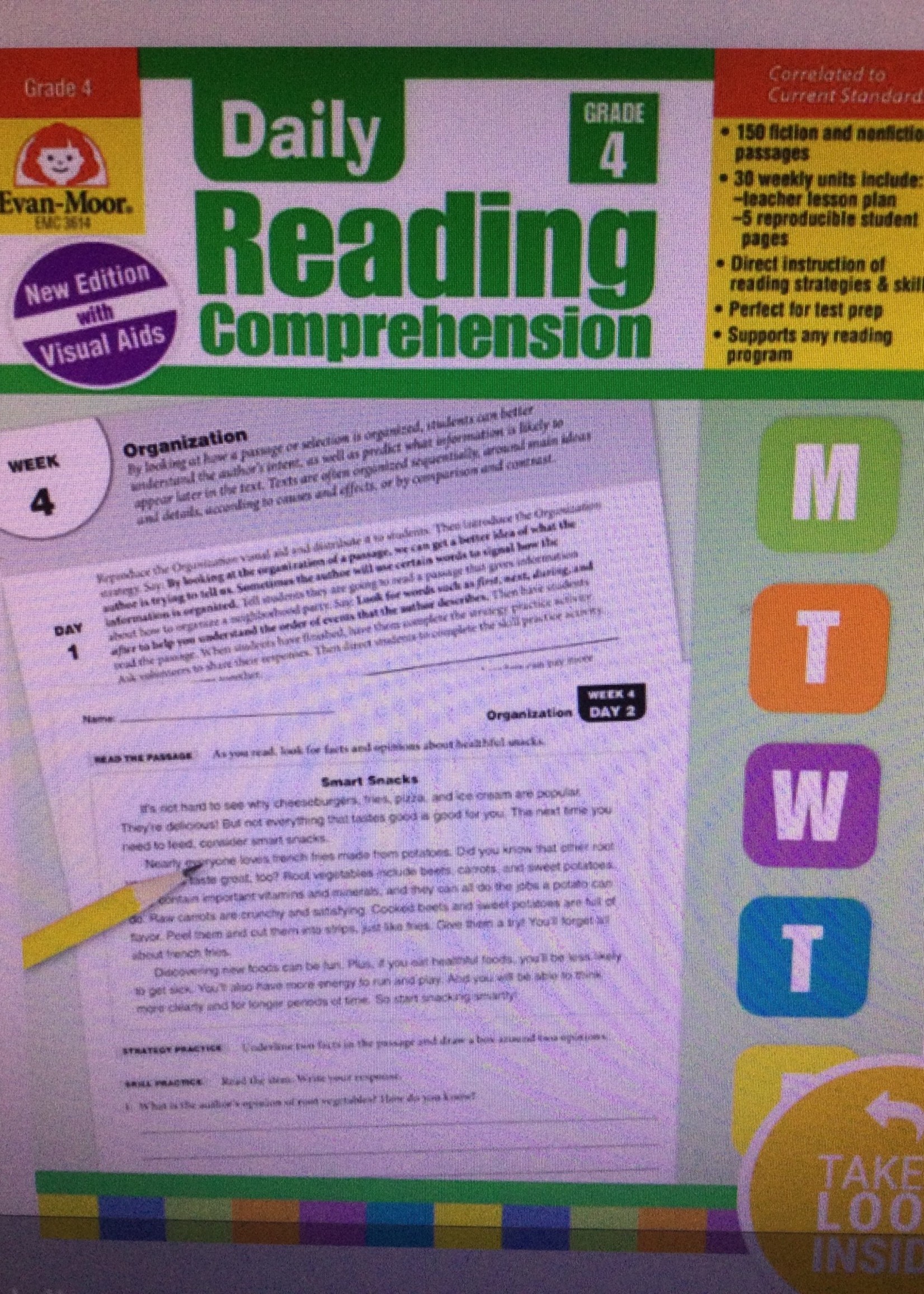 Daily Reading Comprehension Gr.4