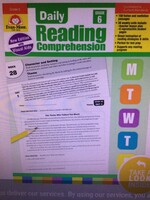 Daily Reading Comprehension Gr. 6