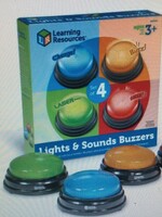 Lights & Sounds Buzzers 4pk