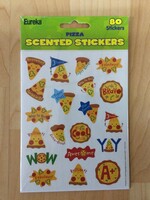 Pizza Scented Stickers 80pc