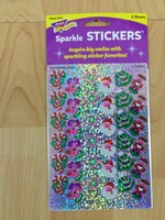 Christmas Joys Sparkle Stickers 72pc